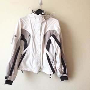 Cold As Ice Ski Snowboard White Gray Sz. M